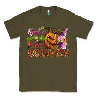 Army Green just a girl who loves halloween Classic Tee - NancyCooperArtShop
