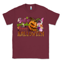 Burgundy just a girl who loves halloween Classic Tee - NancyCooperArtShop