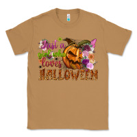 Toasted Coconut just a girl who loves halloween Classic Tee - NancyCooperArtShop