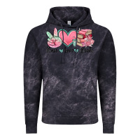 Cloud Black peace love books Vintage Hoodie - MaliasSmallBusiness