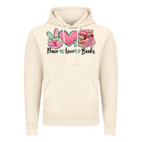 Vintage Artic peace love books Vintage Hoodie - MaliasSmallBusiness