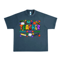 Midnight Navy teacher crayons kids caffeine Urban Heavy Tee - NancyCooperArtShop