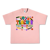 Salmon teacher crayons kids caffeine Urban Heavy Tee - NancyCooperArtShop