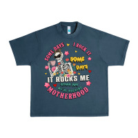 Midnight Navy funny motherhood Urban Heavy Tee - JahusDesignShop
