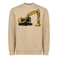 Mushroom Excavator Heavyweight Sweatshirt - LillyAllenDesigns