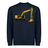 Navy Excavator Heavyweight Sweatshirt - LillyAllenDesigns