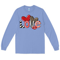 Colony Blue love Long Sleeve Tee - LillyAllenDesigns