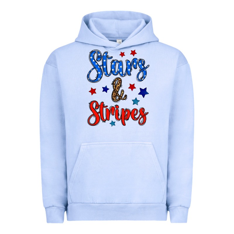 Stars & Stripes Urban Hoodie by BundleAndBundleShop | Teevron