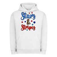Pigment Lunar Rock stars & stripes Urban Hoodie - BundleAndBundleShop