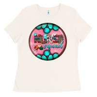 Bone nurse round earrings 3 Ladies Tee - BundleAndBundleShop
