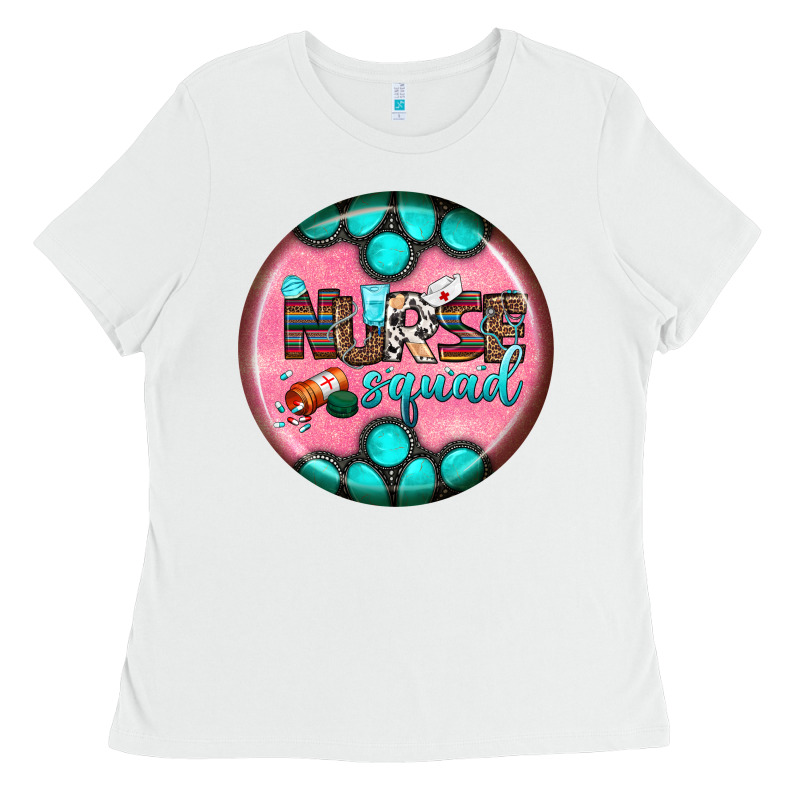 Nurse Round Earrings 3 Ladies Tee by BundleAndBundleShop | Teevron