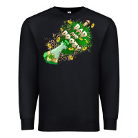 Black Bad and boozy Premium Sweatshirt - CowGirlArtShop