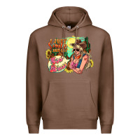 Chestnut I just smile and say god bless Premium Hoodie - HowdyJamesFarm