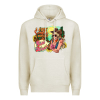 Oatmeal Heather I just smile and say god bless Premium Hoodie - HowdyJamesFarm