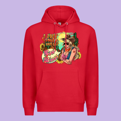 I Just Smile And Say God Bless Premium Hoodie Designed By Howdyjamesfarm