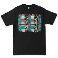 Black serape leopard cowhide  brushstroke Premium Tee - AdoDesignShop