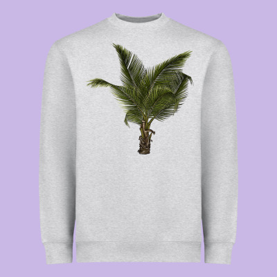 Palm Tree Heavyweight Sweatshirt Designed By Lillyallendesigns