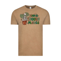 Vintage Coffee never enough plants Vintage Tee - MaliasSmallBusiness