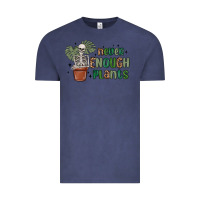 Vintage Denim never enough plants Vintage Tee - MaliasSmallBusiness