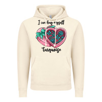 Vintage Artic i can buy myself turquoise Vintage Hoodie - MaliasSmallBusiness