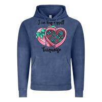 Vintage Denim i can buy myself turquoise Vintage Hoodie - MaliasSmallBusiness