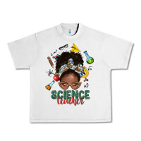Lunar Rock science teacher afro messy bun Urban Heavy Tee - NancyCooperArtShop