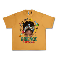 Peanut Butter science teacher afro messy bun Urban Heavy Tee - NancyCooperArtShop