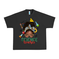Pigment Black science teacher afro messy bun Urban Heavy Tee - NancyCooperArtShop