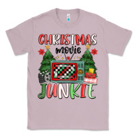 Lilac Christmas movie junkie Classic Tee - MaliasSmallBusiness