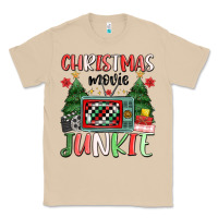 Mushroom Christmas movie junkie Classic Tee - MaliasSmallBusiness