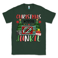 Sports Green Christmas movie junkie Classic Tee - MaliasSmallBusiness