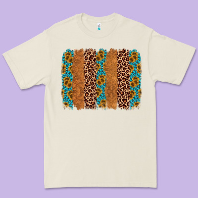 Leopard Gemstone Brushstroke Premium Tee Designed By Adodesignshop