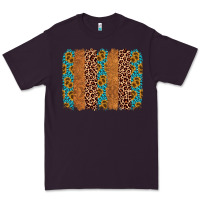 Plum leopard gemstone brushstroke Premium Tee - AdoDesignShop