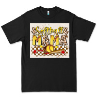 Black softball mom Premium Tee - JahusDesignShop