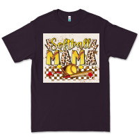 Plum softball mom Premium Tee - JahusDesignShop