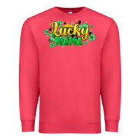 Cardinal lucky mama st patricks Premium Sweatshirt - HowdyJamesFarm