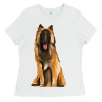 White belgian shepherd tervuren Ladies Tee - Artiststas