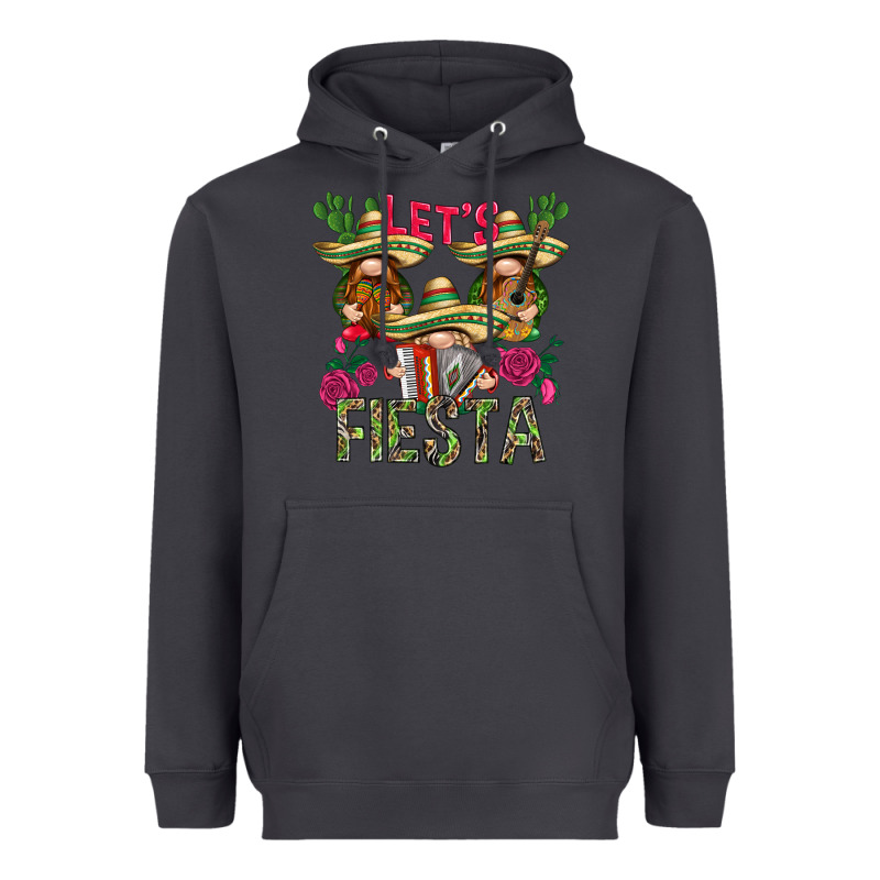 Let's Fiesta With Gnomies Mexico Heavyweight Hoodie by HowdyJamesFarm | Teevron