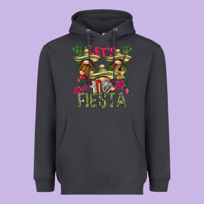 Let's Fiesta With Gnomies Mexico Heavyweight Hoodie Designed By Howdyjamesfarm