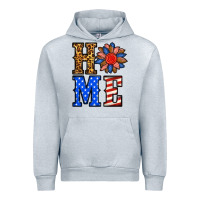 Heather Grey 4th of july home Urban Hoodie - BundleAndBundleShop