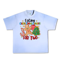 Grape Ice eating christmas cookies for two Urban Heavy Tee - MaliasSmallBusiness