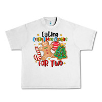 Lunar Rock eating christmas cookies for two Urban Heavy Tee - MaliasSmallBusiness
