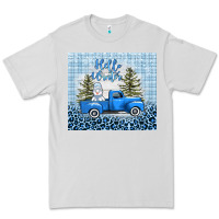 Dove Grey hello winter snowman truck Premium Tee - AdoDesignShop