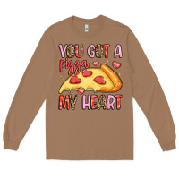 Toasted Coconut you got a pizza my heart Long Sleeve Tee - LillyAllenDesigns