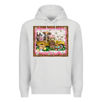 Dove Grey Easter Day with farm animals tumbler Premium Hoodie - HowdyJamesFarm