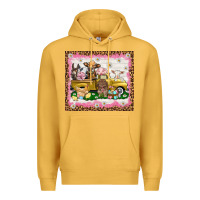 Mustard Easter Day with farm animals tumbler Premium Hoodie - HowdyJamesFarm