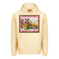 Pina Colada Easter Day with farm animals tumbler Premium Hoodie - HowdyJamesFarm
