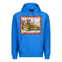 True Royal Easter Day with farm animals tumbler Premium Hoodie - HowdyJamesFarm