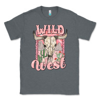 Charcoal Heather wild west Classic Tee - MaliasSmallBusiness