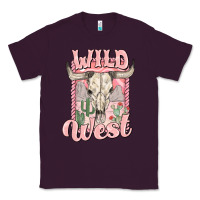 Plum wild west Classic Tee - MaliasSmallBusiness